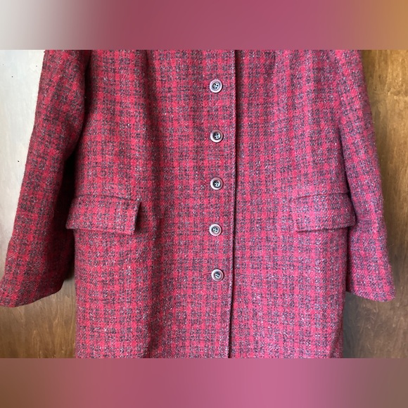 Harris Tweed Vintage Women’s coat size M - Picture 8 of 14